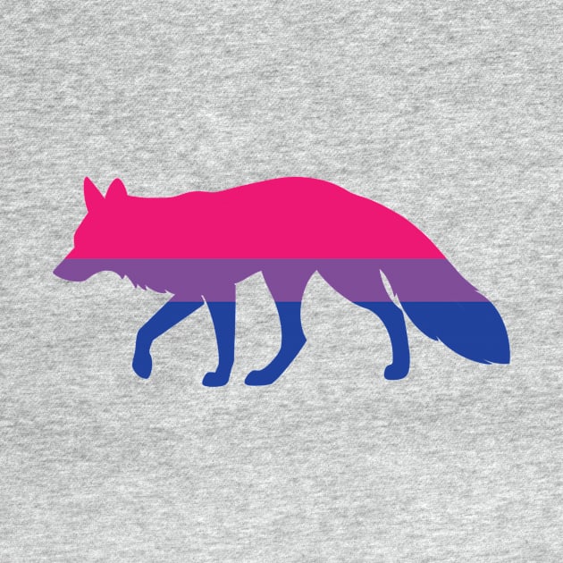 Pride Animals- Bisexual Fox by HeckHound